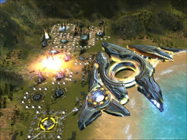 Карта для Supreme Commander: Forged Alliance - Total Mayhem Map: Tomato Plains