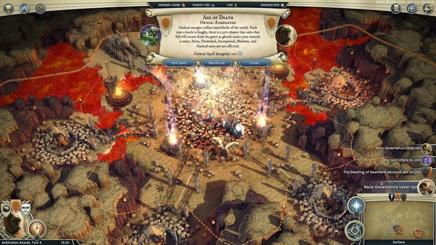 Геймплейное видео Age of Wonders 3: Eternal Lords